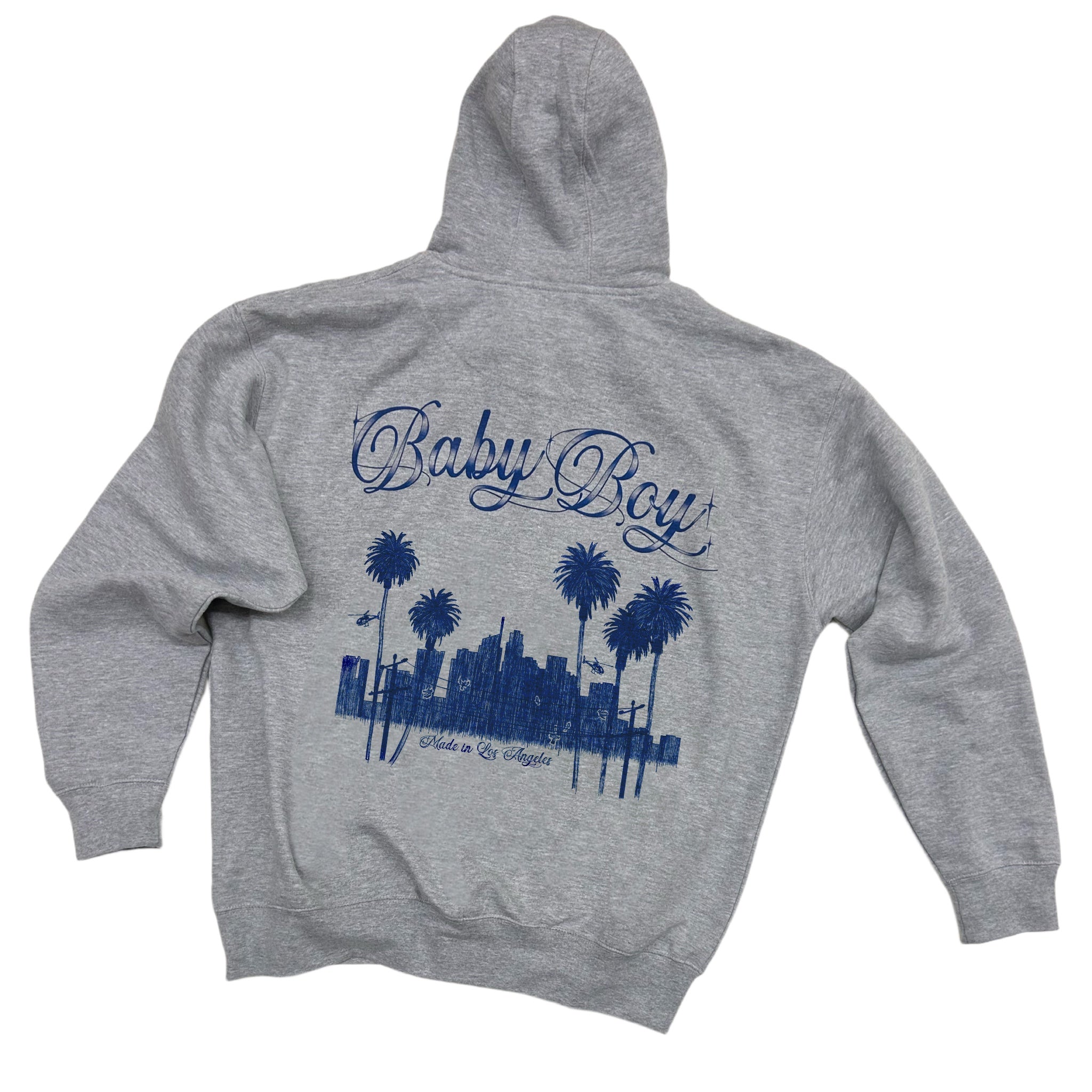 Grey BabyBoy Zip-Up Sweater